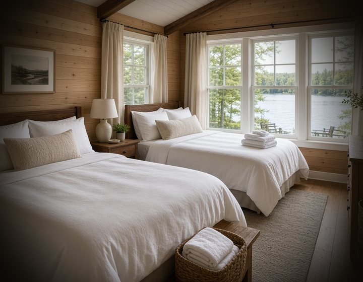 Vacation rental turnover cleaning in Northern Michigan